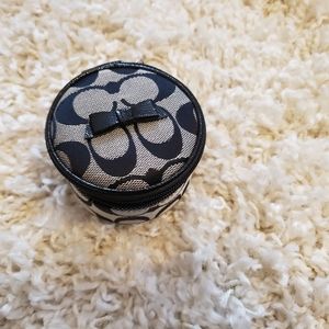 Coach jewelry storage container